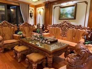 Bộ bàn ghế hoàng gia thông dụng