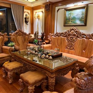 Bộ bàn ghế hoàng gia thông dụng