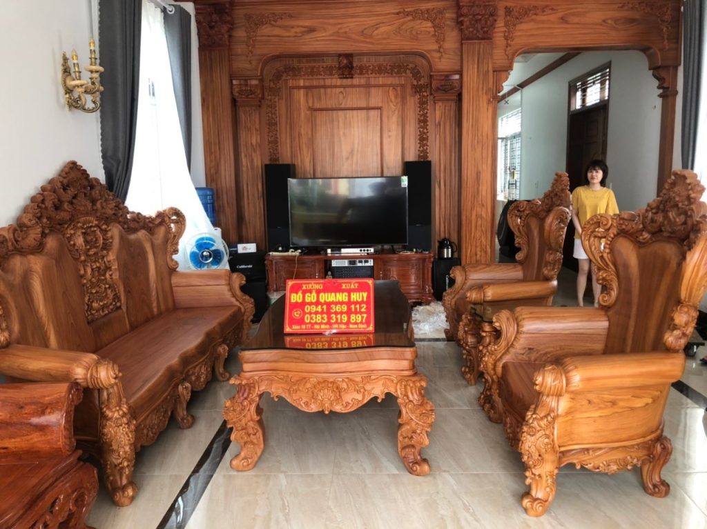 Bộ bàn ghế hoàng gia thông dụng