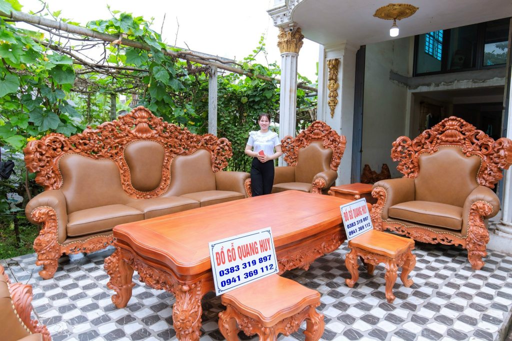 Xưởng sản xuất nội thất hoàng gia tân cổ điển