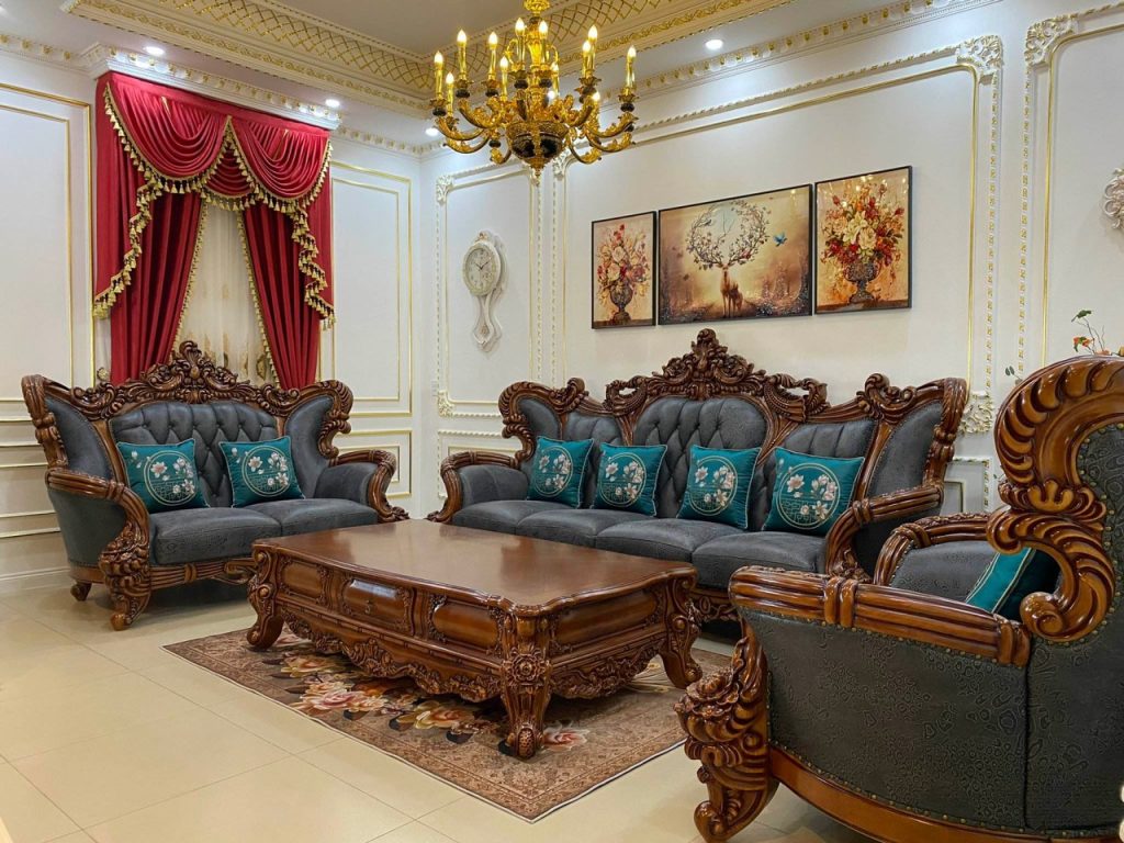 Đồ gỗ tân cổ điển sản xuất trong nước