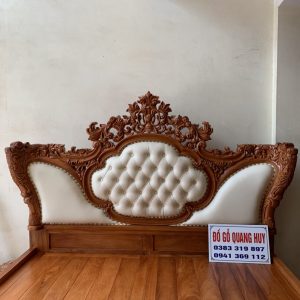 Giường ngủ gỗ gõ Nam Phi cao cấp