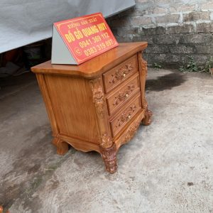 Táp (tủ kệ) đầu giường gỗ tự nhiên QH01