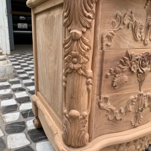 Táp (tủ kệ) đầu giường gỗ tự nhiên QH01