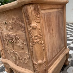 Táp (tủ kệ) đầu giường gỗ tự nhiên QH01