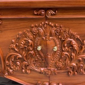 Kệ tủ phòng ngủ gỗ tự nhiên QH01