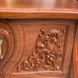 Kệ tủ phòng ngủ gỗ tự nhiên QH01