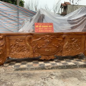 Kệ tủ phòng ngủ gỗ tự nhiên QH01