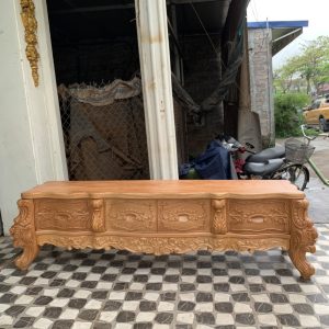 Kệ tủ phòng ngủ gỗ tự nhiên QH01
