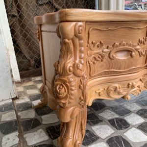 Kệ tủ phòng ngủ gỗ tự nhiên QH01