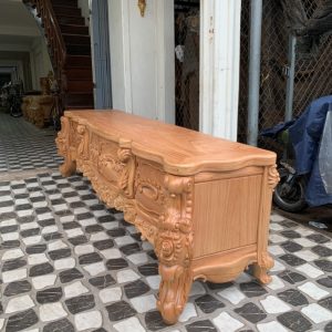 Kệ tủ phòng ngủ gỗ tự nhiên QH01