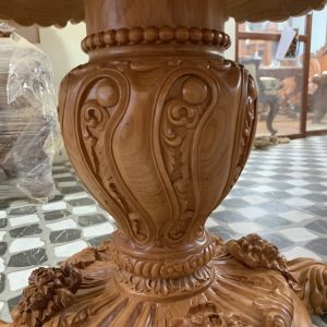 Bàn trang trí sảnh gỗ tự nhiên