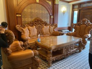 Xưởng gỗ sản xuất nội thất biệt thự lâu đài