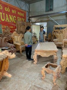 Xưởng gỗ sản xuất nội thất biệt thự 3 tầng