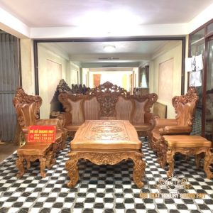 bộ bàn ghế hoàng gian 6 món
