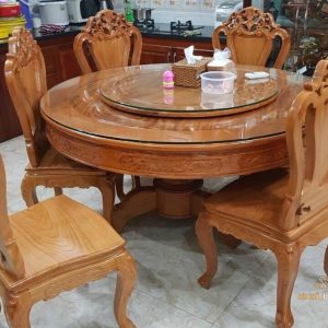 bàn ăn tròn 6 ghế