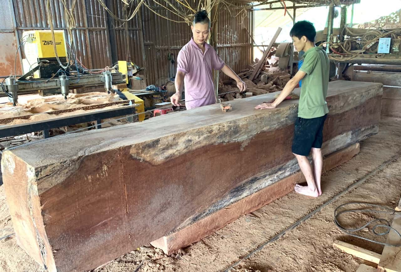 chọn chất liệu gỗ