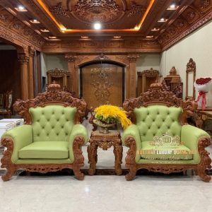 Bộ bàn ghế gỗ gõ đỏ