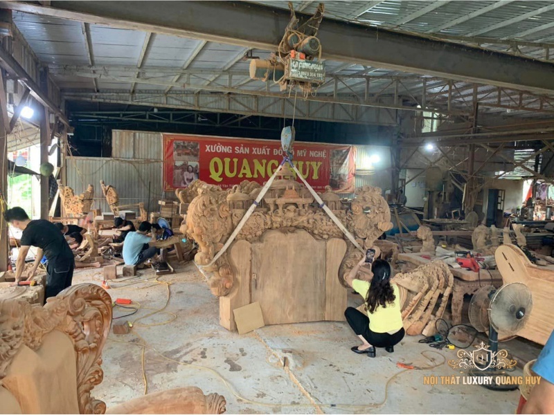 bộ bàn ghế nguyên khối