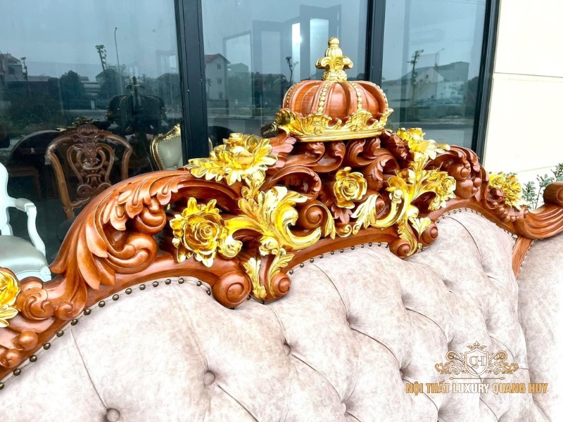 bộ bàn ghế gỗ phòng khách gỗ tự nhiên