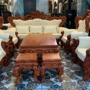 bộ bàn ghế hoàng gia 10 món