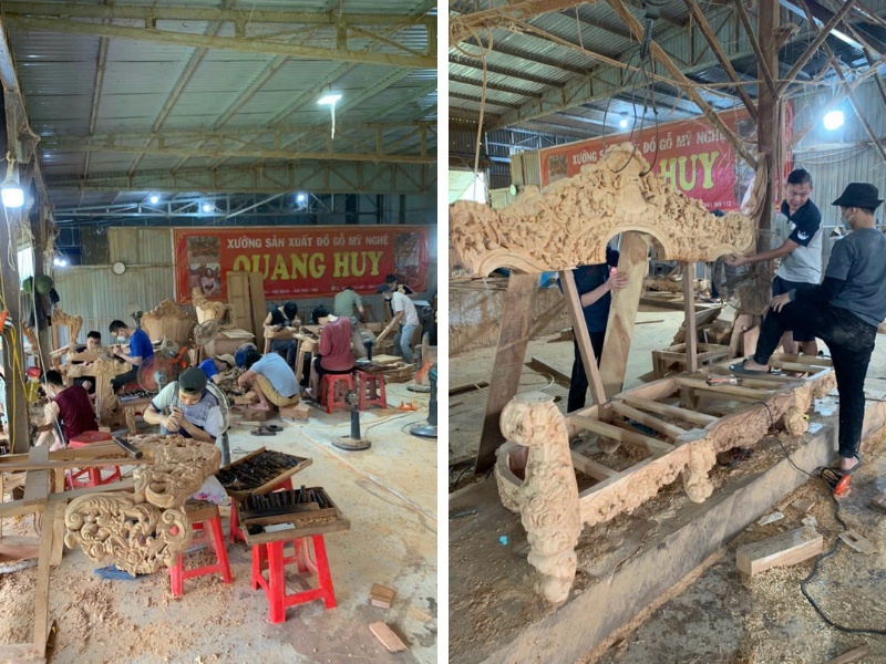 Xưởng gỗ Quang Huy