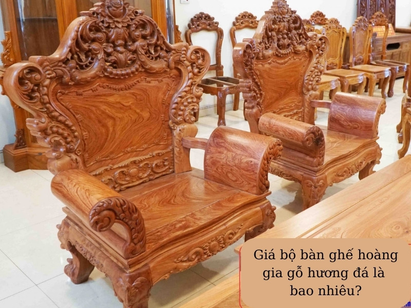 Giá bộ bàn ghế gỗ hương đá