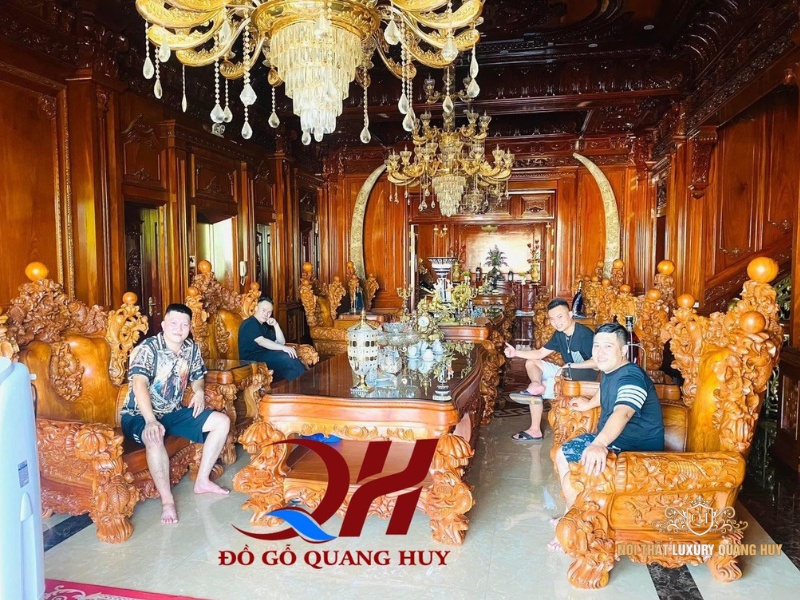 bộ bàn ghế phòng khách cao cấp