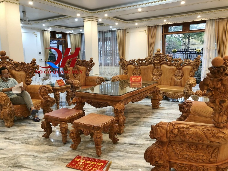 bàn ghế gỗ gỗ đỏ