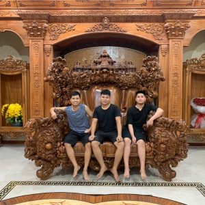 ghế hoàng gia mẫu lâu đài siêu khủng