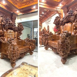 ghế hoàng gia mẫu lâu đài siêu khủng