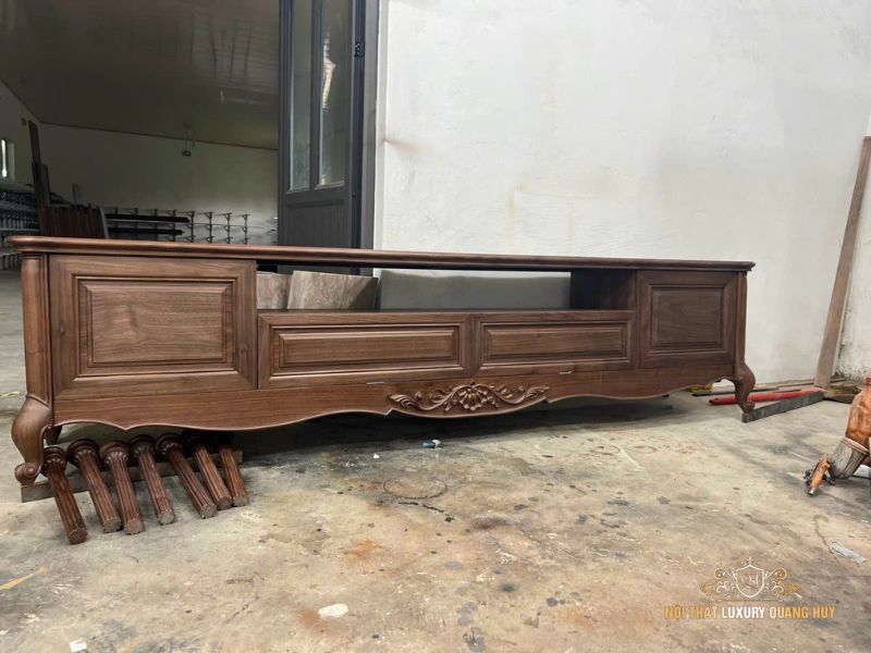 kệ tivi gỗ tự nhiên