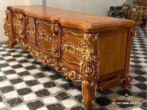 kệ tivi gỗ tự nhiên