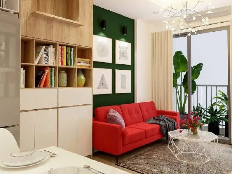 phong thủy phòng khách cho người mệnh hỏa
