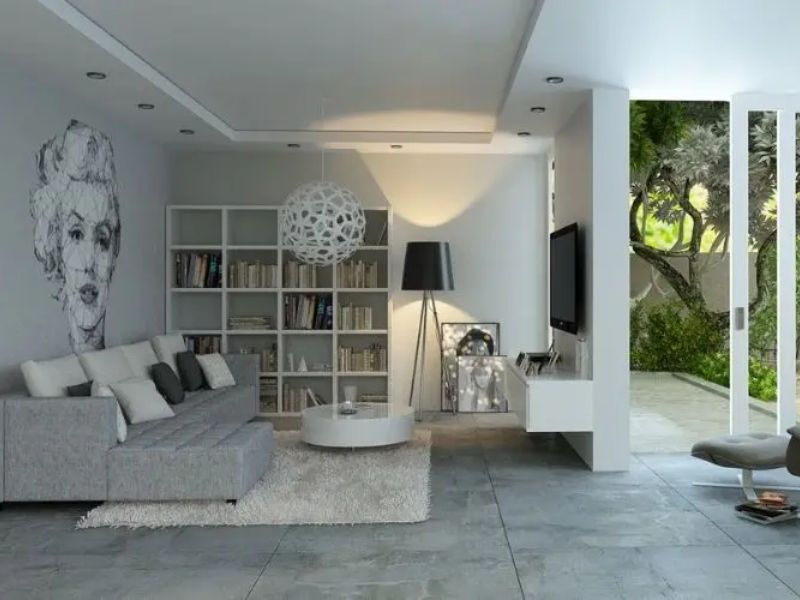 phong thủy phòng khách cho người mệnh kim