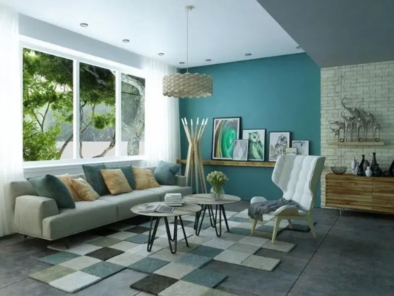 phong thủy phòng khách cho người mệnh mộc