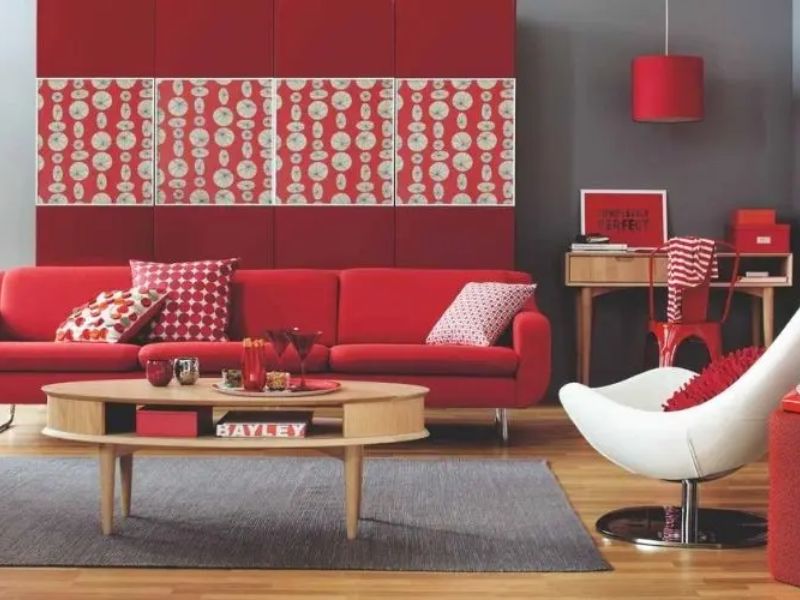 phong thủy phòng khách cho người mệnh hỏa
