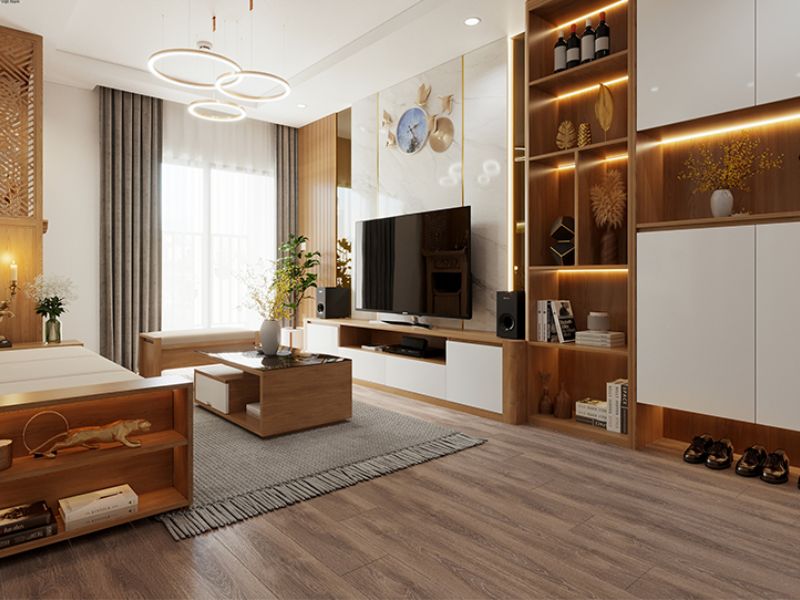 mẫu thiết kế nội thất căn hộ đẹp