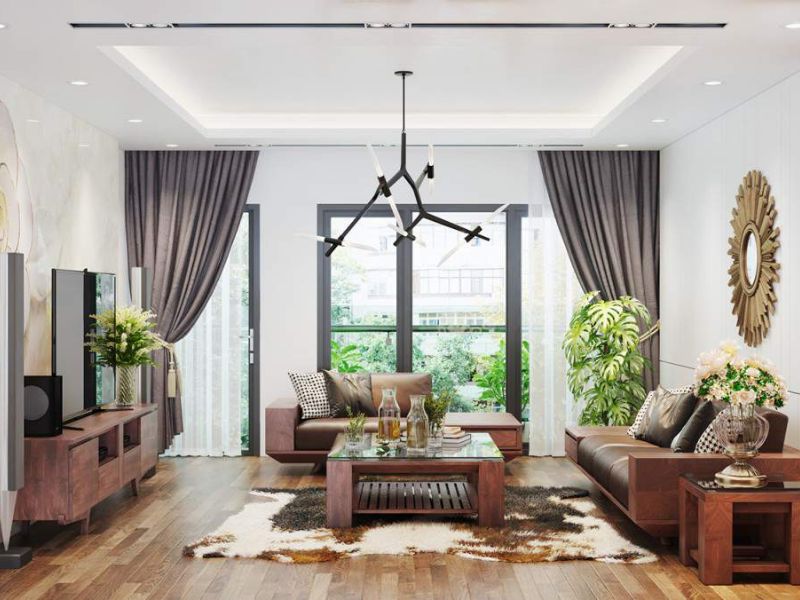 mẫu thiết kế nội thất căn hộ đẹp