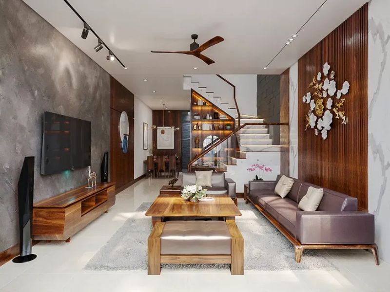 thiết kế nội thất nhà ống thông minh