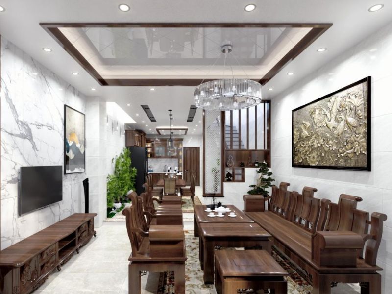 thiết kế nội thất nhà ống 