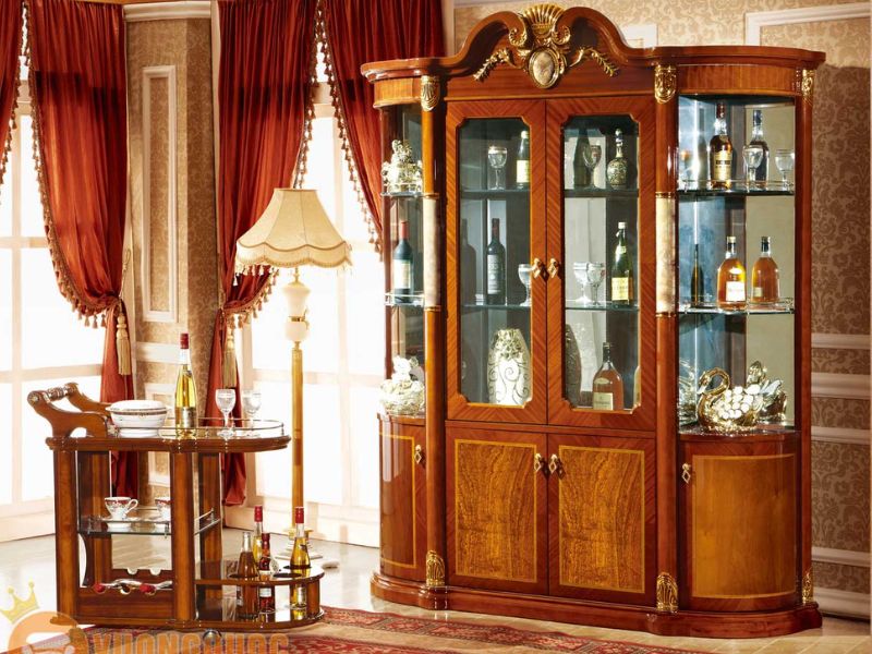 tủ rượu phòng khách