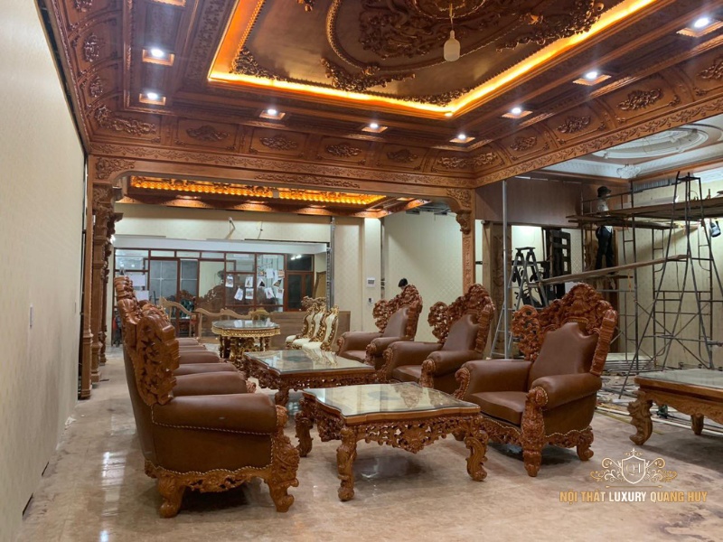 Công trinh nội thất gỗ cao cấp