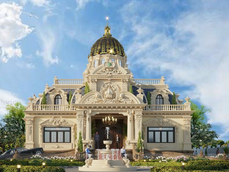 biệt thự tân cổ điển Châu Âu
