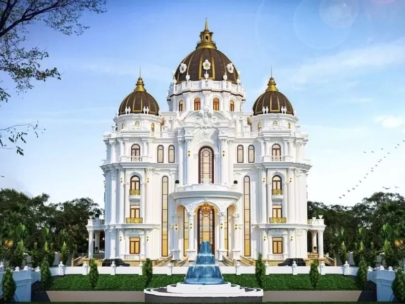 biệt thự tân cổ điển Châu Âu
