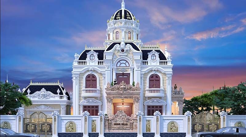 biệt thự lâu đài