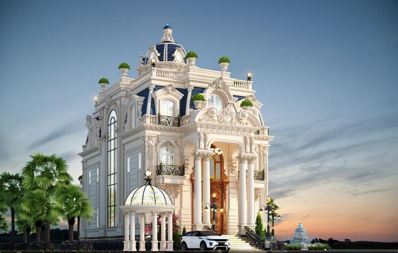 biệt thự lâu đài pháp