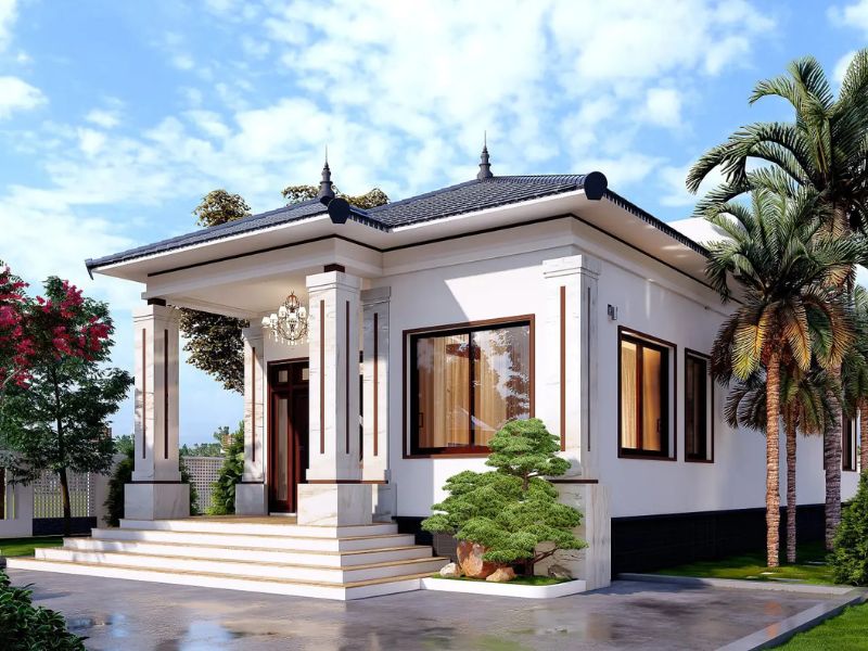 biệt thự nhà vườn cấp 4