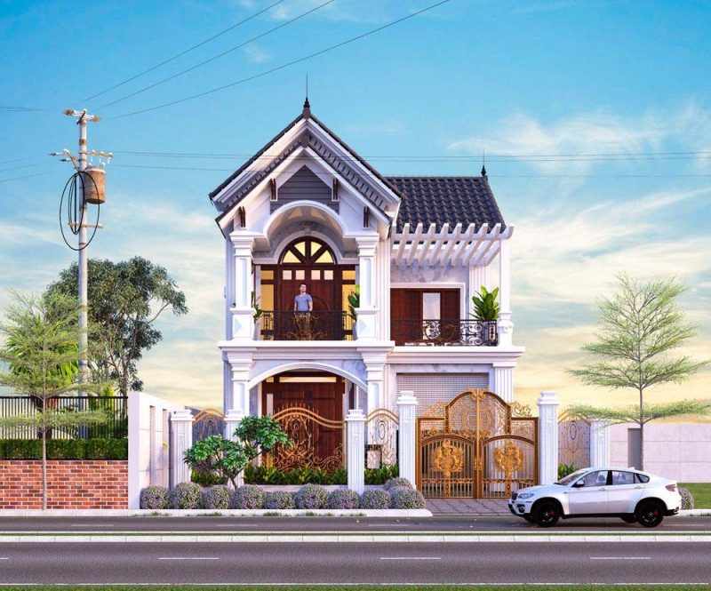 biệt thự tân cổ điển 2 tầng 1 tỷ