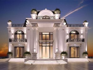 biệt thự tân cổ điển 2 tầng